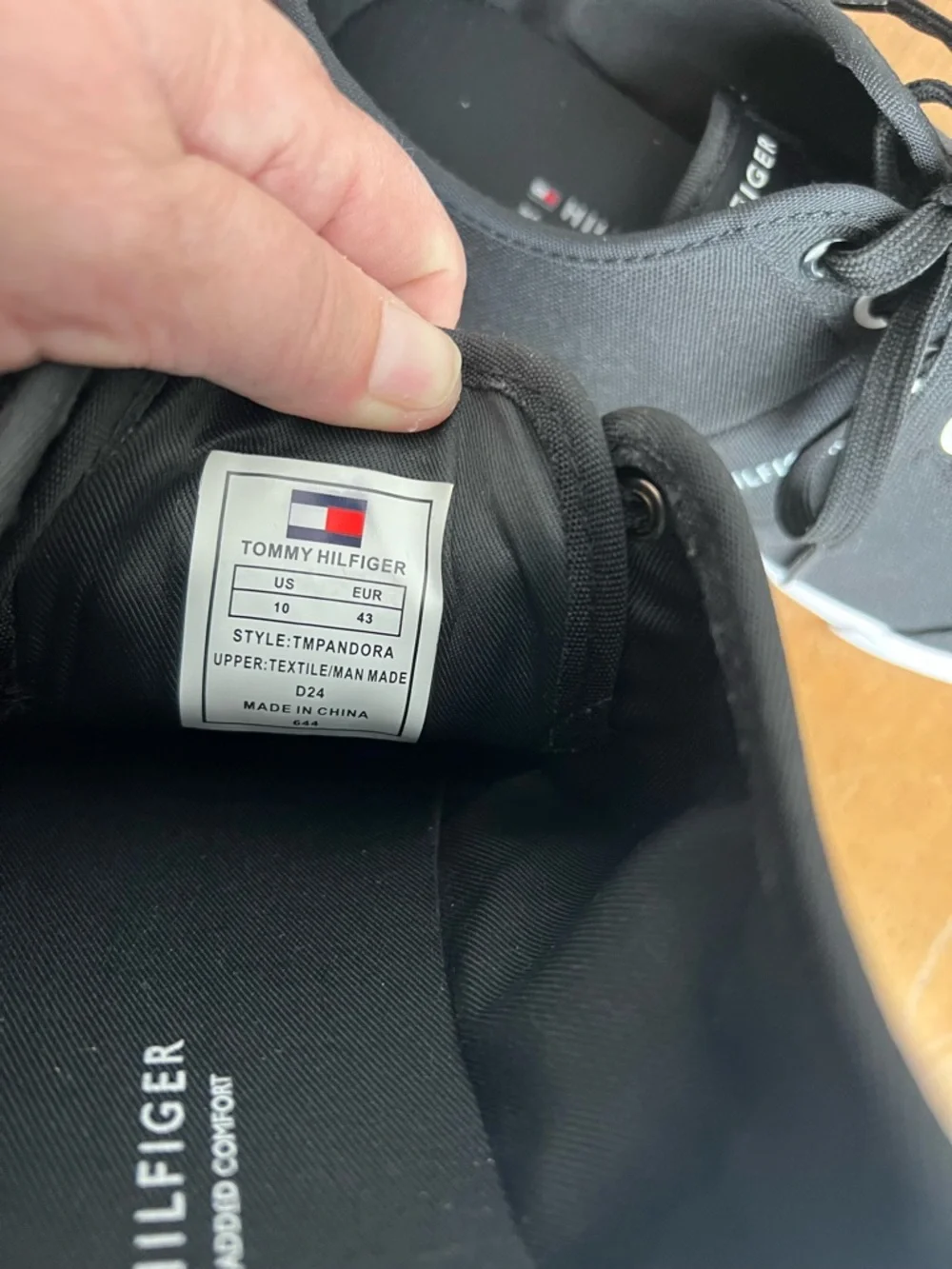 Tommy‎ Hilfiger Men's Pandora Low Top Sneakers Size 10
